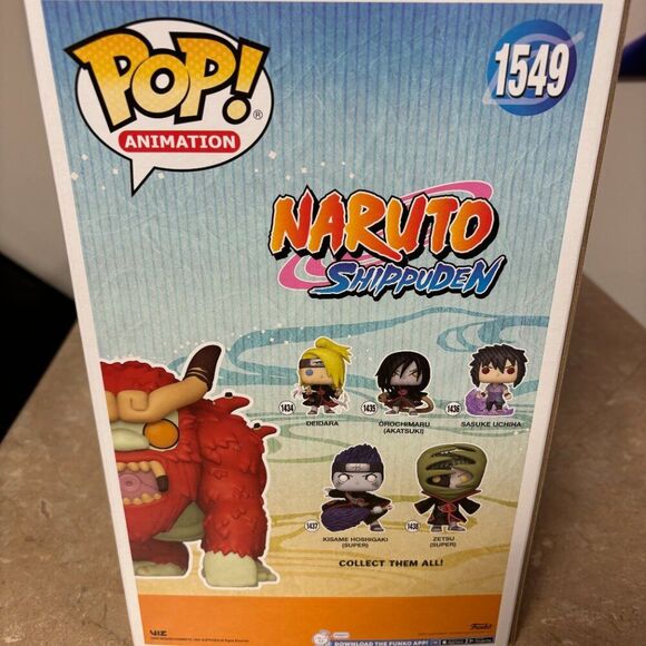 Funko Pop Naruto Shippuden Son Goku Four Tailed #1549 TargetCon 2024 Brand New!! - Picture 4 of 6